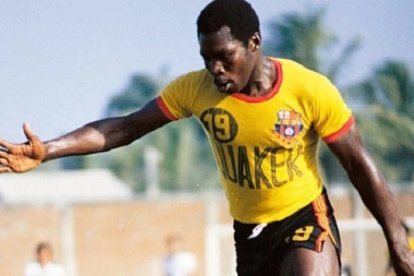 Lupo Quiñónez fue parte de la plantilla de Barcelona desde la temporada de 1984 a 1988.