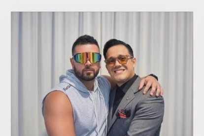 Esta imagen creada con IA también fue expuesta, aunque Carlos José Matamoros y Chicho Trujillo hicieron las pases durante Los kiños del año.