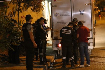 El cuerpo del fallecido fue levantado por personal de Medicina Legal.