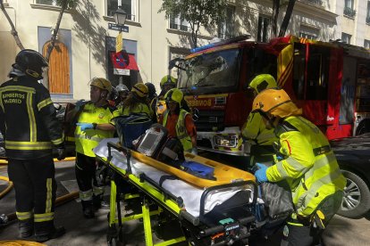 El incendio se registró al medio día de este 16 de septiembre.