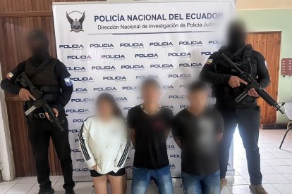 Los sujetos fueron aprehendidos luego de un enfrentamiento.