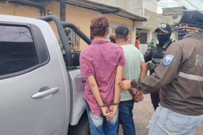 Los dos sujetos no registran antecedentes penales.