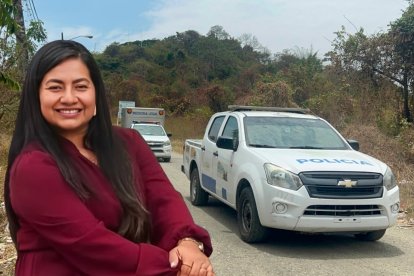 En este lugar, entre los matorrales, apareció el cadáver de Silvia Inga.