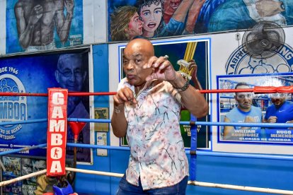 Ramiro Bolaños figura del boxeo ecuatoriano.