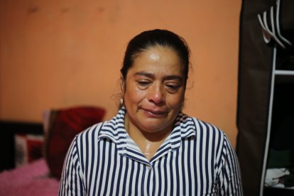 Blanca Ponce llora cada vez que recuerda a su pequeña hija.