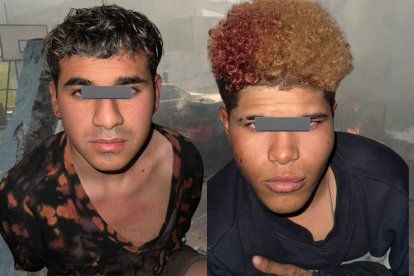 Los dos tipos fueron identificados como supuestos miembros del Tren de Aragua, según el Ministerio del Interior.