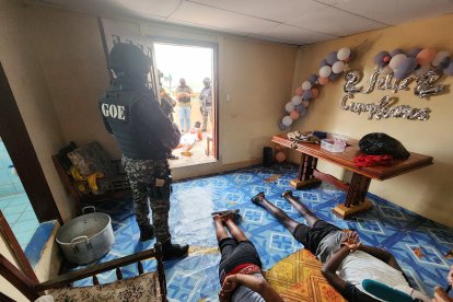 Las detenciones se realizaron tras una serie de operativos en varios puntos de la cuidad de Esmeraldas.