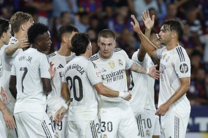 Franco Mastantuono, delantero de Real Madrid.