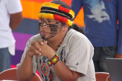 Marlon Vargas es el presidente de la Conaie.