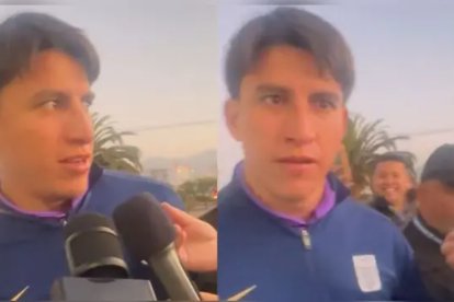 Fernando Gaibor, volante ecuatoriano de Alianza Lima.