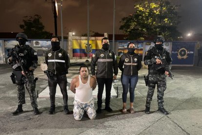 El detenido fue puesto a órdenes de las autoridades judiciales.