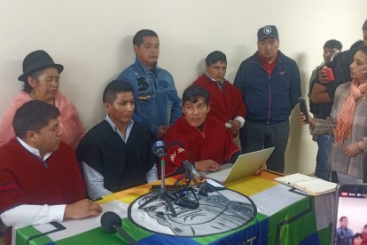 El MIT Tungurahua rechazó la presencia de Daniel Noboa.