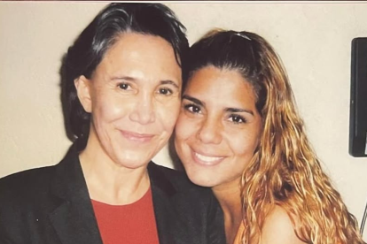 Sofía Caiche y Florinda Meza