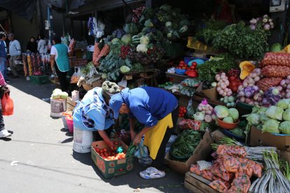 En el Mercado Mayorista el flujo de productos es normal.