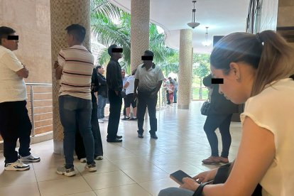 El velatorio aún no iniciaba hasta las 17:00 de este domingo 28 de septiembre.