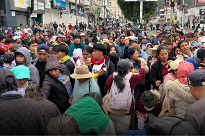 El paro indígena cumple su octavo día de manifestaciones.