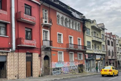 Así lucía el inmueble desde meses antes del siniestro.