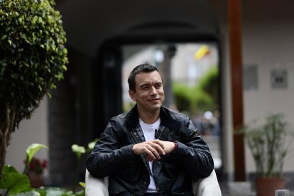 El presidente ecuatoriano Daniel Noboa.