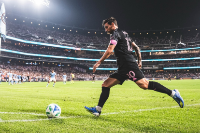 Lionel Messi, astro del fútbol mundial.