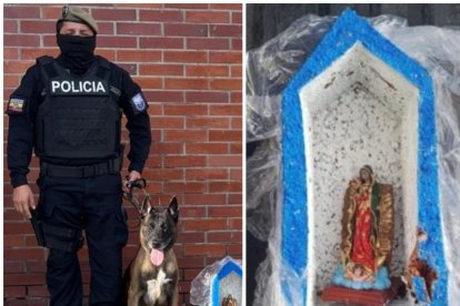 Con ayuda de un can se realizó el hallazgo.