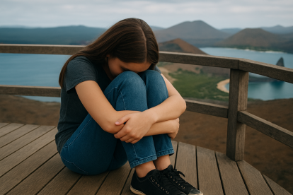 El delito habría sido cometido en un mirador de la isla.