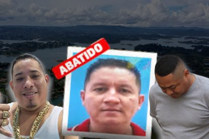Estos tres criminales se refugiaron en Antioquia, Colombia.
