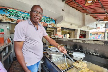 Los encocados son de los platos más apetecidos en esta parroquia Viche.