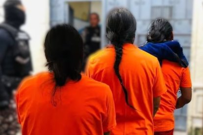 Tres procesados fueron llevados de vuelta a Imbabura.