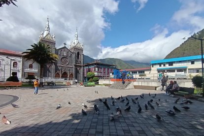 En Baños de Agua Santa hay preocupación por la falta de turismo.