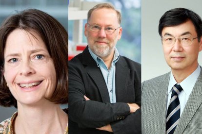 Mary Brunkow, Fred Ramsdell y Shimon Sakaguchi, galardonados con el Nobel de Medicina 2025 por descubrir las células T reguladoras.
