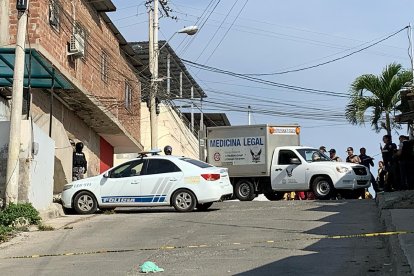 Alias Cuchufo fue asesinado en el barrio La Paz, una zona conflictiva del Distrito Manta