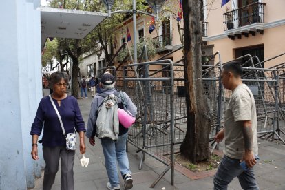 En el Centro Histórico aún se recuerda el caos de los paros de 2019 y 2022.