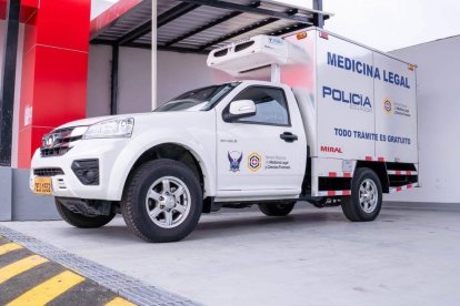 Los cuerpos de las víctimas fueron trasladados al recientemente inaugurado Centro Forense de Portoviejo