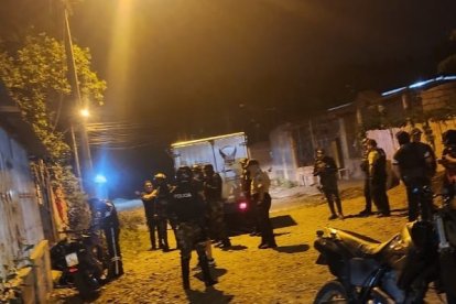 Esta fue la escena del crimen del tiroteo ocurrido en una peluquería de Buena fe.