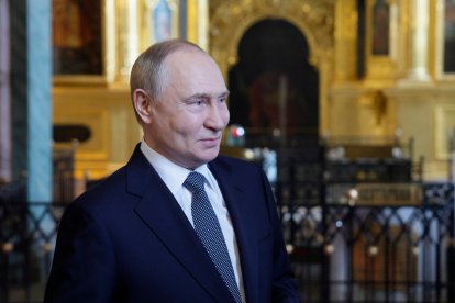 Vladimir Putin, presidente de Rusia.