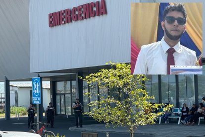 El psicólogo Miguel Ángel Cevallos, de 30 años, falleció en el Hospital del IESS, a causa de una herida de gravedad en su cuello