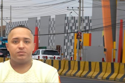 Fernando Yépez Limones, de 31 años, fue atacado por delincuentes en la entrada del centro comercial El Dorado, en Daule.