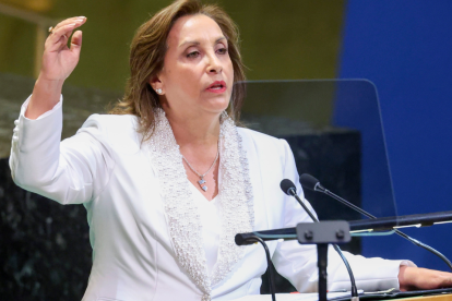 Fotografía de la presidenta de Perú, Dina Boluarte.