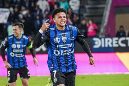 El jugador de Independiente del Valle Patrik Mercado es una de las figuras de la LigaPro.