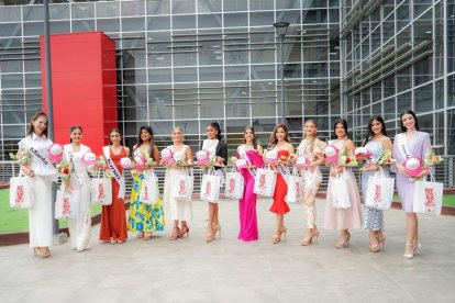 Doce hermosas candidatas buscarán hoy la corona de Reina de Manabí 2025