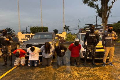 Los implicados recibieron prisión preventiva por el delito de secuestro extorsivo.