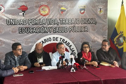 El FUT ha mostrado su incomodidad por las decisiones del Gobierno de Daniel Noboa.