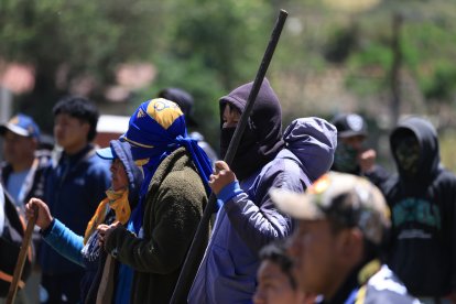 En Otavalo se han registrado cierres y enfrentamientos.