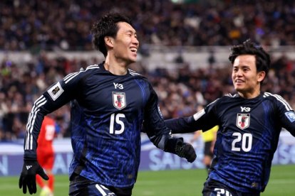 Japón se convirtió en la primera selección en clasificar a la Copa Mundial 2026 en marzo del 2025, tras ganarle a Baréin 2-0.