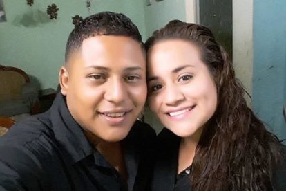 Esta es la pareja que fue baleada en Portoviejo.