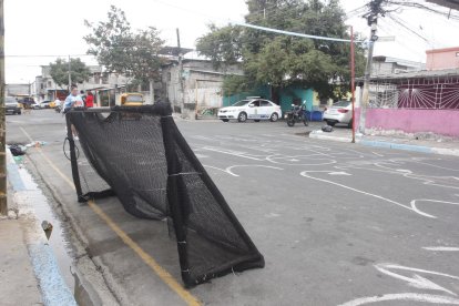 En el lugar del suceso aún se observan las huellas del brutal ataque.