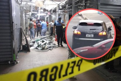 Este sería el vehículo que llegó a la casa de la única persona capturada por el atentado en la Bahía de Guayaquil en junio de 2025.