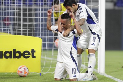 Christian Cueva llegó a Emelec en julio de esta temporada 2025.