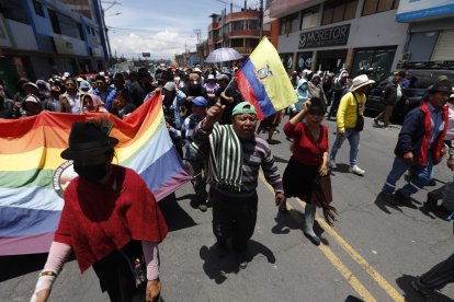 La organización base de la CONAIE hizo algunas solicitudes al Gobierno Nacional.