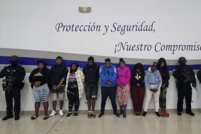 La policía detuvo a 11 personas para indagar su participación en el delito en La Mariscal.